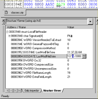 Structure Viewer Screen Shot